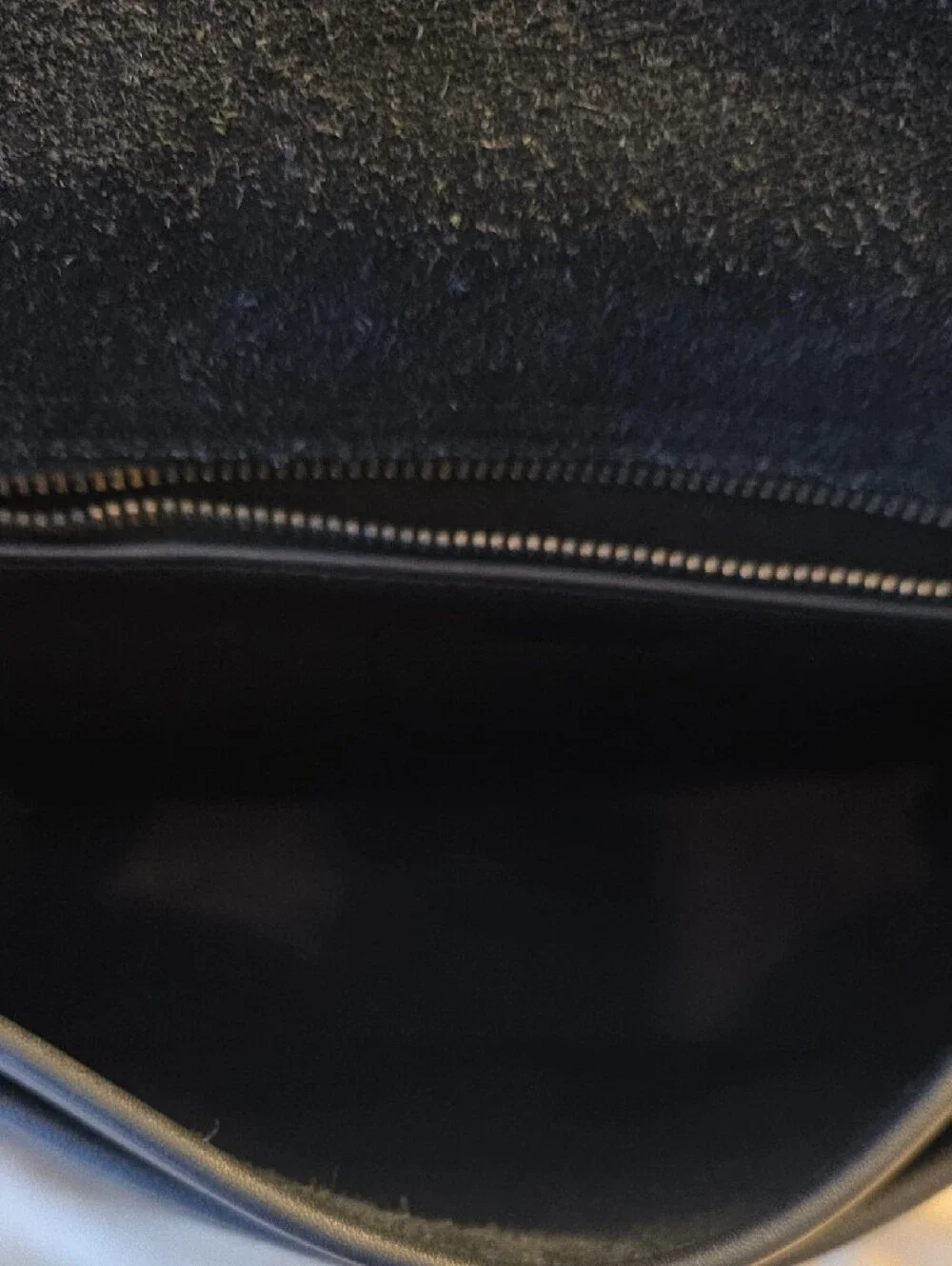 Vintage Black Leather Coach Stewardess Bag